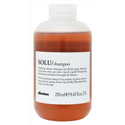 Освежающий шампунь для глубокого очищения волос Solu Shampoo, 250 мл