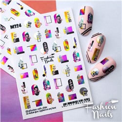 Fashion Nails, Слайдер-дизайн M324