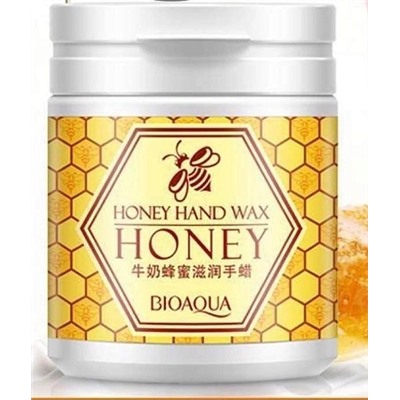 Парафиновая маска для рук с мёдом Bioaqua Honey Hand Wax 170гр