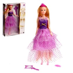 Кукла-модель «Елена» шарнирная, в пышном платье, с аксессуарами, МИКС 6888959