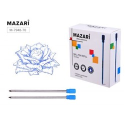 Стержень  70 мм для ручек с поворотным механизмом синий M-7948-70 Mazari
