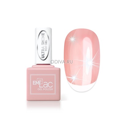 EMI, E.MiLac Ultra Shine Top Gel - ультраглянцевый топ для гель-лака, 15 мл