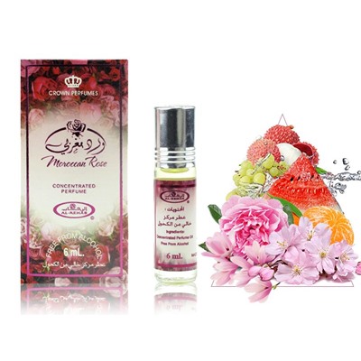 Al Rehab масляные духи Maroccan Rose, 6 ml (Женский)