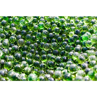Стеклянные шарики (эрклез) "Рецепты Дедушки Никиты", фр 20, Зеленые, 0,5 кг