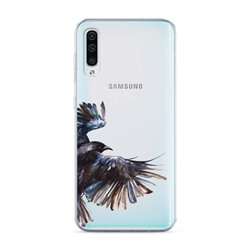 Силиконовый чехол Полет на Samsung Galaxy A50