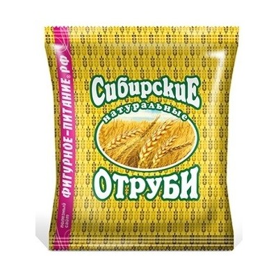 Отруби Пшеничные натуральные Сибирские  200 гр.