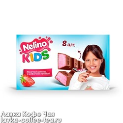 шоколад Nelino Kids молочный с клубничной начинкой, пенал 100 г.