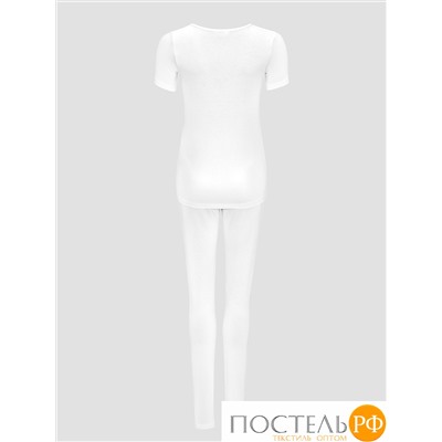 ИНГЕЛЛА бел Женская пижама XXL(52), 2 пр., 95% sensotex®/5% эластан