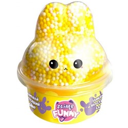 Детская игрушка Лизун ТМ "Funny Slime" SLM071 с вложениями, зайка Фабрика игрушек