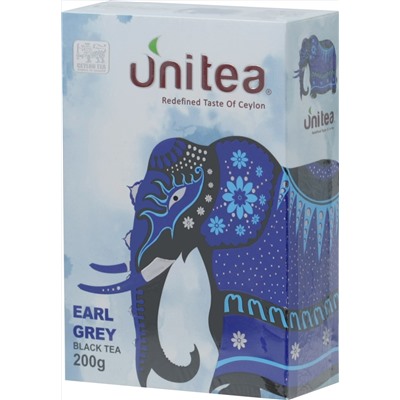 UNITEA. Earl Grey 200 гр. карт.пачка