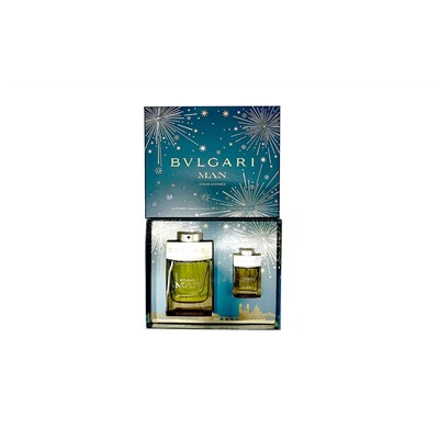 Подарочный набор Bvlgari Man Wood Essence 100мл edp +15мл edp муж