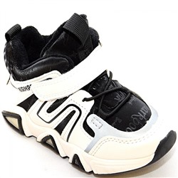 Ботинки LED-5933-1С бел/черн