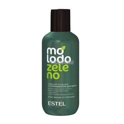 Estel, Molodo Zeleno - эликсир-бальзам для волос с хлорофиллом, 200 мл