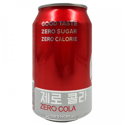 Газированный напиток Зеро Кола Zero Cola Ilhwa, Корея, 350 мл Акция
