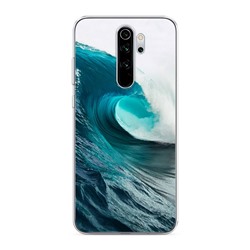 Силиконовый чехол Волна на Xiaomi Redmi Note 8 Pro