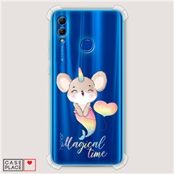 Противоударный силиконовый чехол Unicorn Mouse на Honor 10 Lite