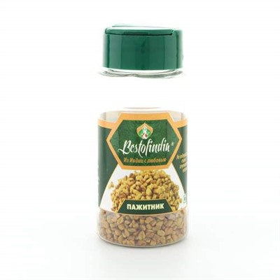 Пажитник семена (фенугрек, шамбала) Fenugreek Seeds Bestofindia 50 гр.