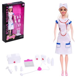 Кукла-модель «Врач» с аксессуарами, МИКС 5066295