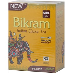 Bikram. Черный Pekoe + ложка 500 гр. карт.пачка