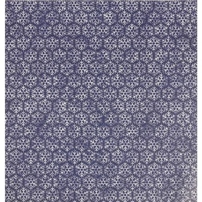 Бумага для скрапбукинга «Снежинки», 30,5  × 32 см, 180 г/м