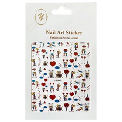 Nail Art Sticker, 2D стикер Z-D3643