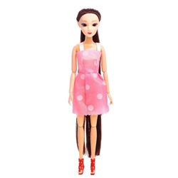 Кукла модная шарнирная «Карина», в платье, МИКС 7559269