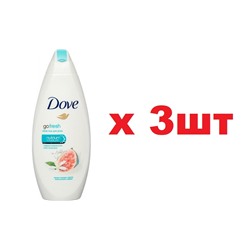 Dove Крем-гель для душа 250мл Аромат инжира и цветка апельсинового дерева 3шт