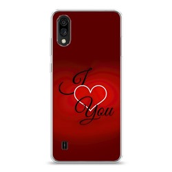 Силиконовый чехол I love you 3 на ZTE Blade A5 (2020)