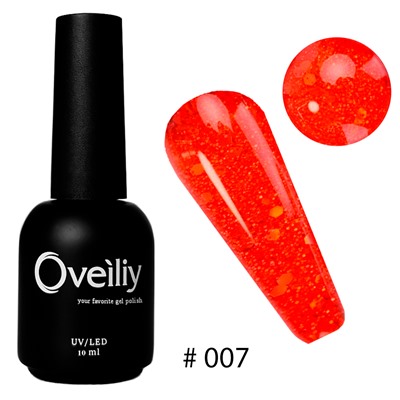 Oveiliy, гель-лак KZ7, 10ml