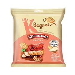 «Кириешки Baguet», сухарики со вкусом лобстера и с чесночным соусом «Heinz», 70 гр. KDV