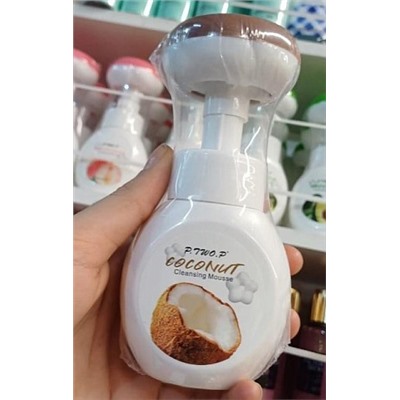 Мыло - пенка в форме цветка P.TWO.P Coconut Cleansing mousse 200мл