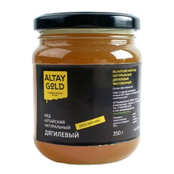 Мёд классический Дягилевый, 350 г, Altay GOLD