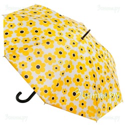 Зонт-трость "Желтые ромашки" RainLab 066 Auto