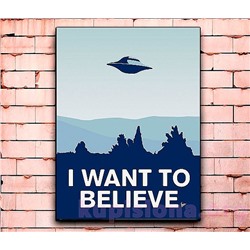 Постер «I want to believe» большой