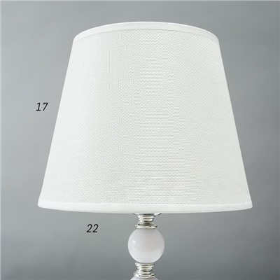 Лампа настольная "Розы" Е27 220В низ с подсветкой, диоды 39,5х23х23 см