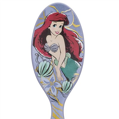 Wet Brush Расческа для спутанных волос / Original Detangler Disney Elegant Princess Ariel BWRDISEPAR, голубой