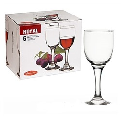 Набор фужеров д/вина «Роял» 200 мл. (6 шт.) 44352