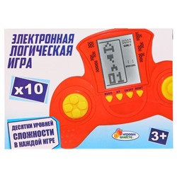 Электронная игра на бат. озвуч. в кор., 13*9*3см ТМ "ИГРАЕМ ВМЕСТЕ"