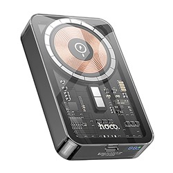 Внешний аккумулятор Hoco Q14A Ice Crystal PD20W SafeMag 10000mAh (black)