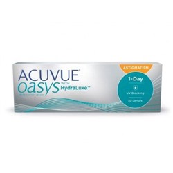 Acuvue Oasis 1-Day with HydraLuxe for Astigmatism (30линз) (рецептурные линзы срок исполнения заказа 3-30дней)