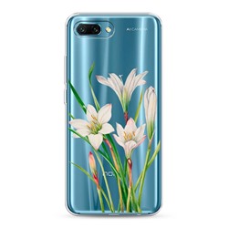 Силиконовый чехол White lily на Honor 10