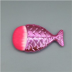 Щеточка для удаления опила в форме рыбы розовая