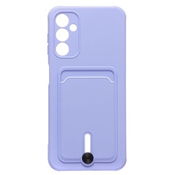 Чехол-накладка - SC304 с картхолдером для "Samsung SM-A145 Galaxy A14 4G/SM-A146 Galaxy A14 5G (MediaTek)" (dark violet)