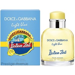 Дольче & Габбана - Туалетная вода Light Blue Italian Zest Pour Homme 125 мл