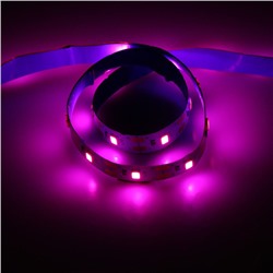 Фитолента светодиодная Luazon, 5 В, SMD5050, 0.5 м, IP20, 3.5 Вт, 60LED/м, USB, мультиспектр