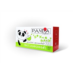 Травяной фитосбор Витаминный серия Панда 20 фильтр-пакетов по 1,5 гр.