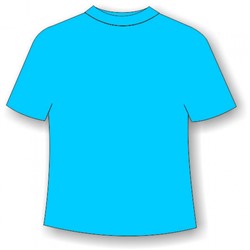 Подростковая футболка бирюзовая