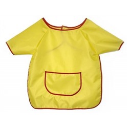 Фартук рубашка с карманом 58х78 см 100% полиэстер, желтый 5745787 Цветик