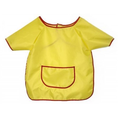 Фартук рубашка с карманом 58х78 см 100% полиэстер, желтый 5745787 Цветик