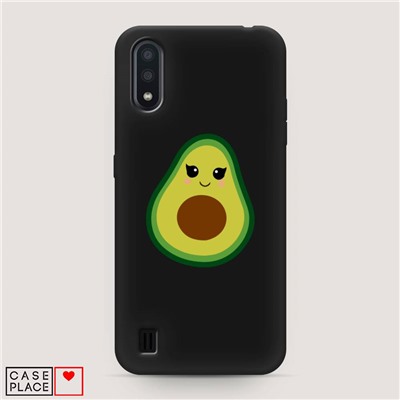 Матовый силиконовый чехол Ms Avocado на Samsung Galaxy A01